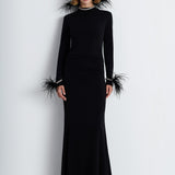 Nean Bodycon Jersey Dress Black