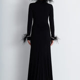 Nean Bodycon Jersey Dress Black