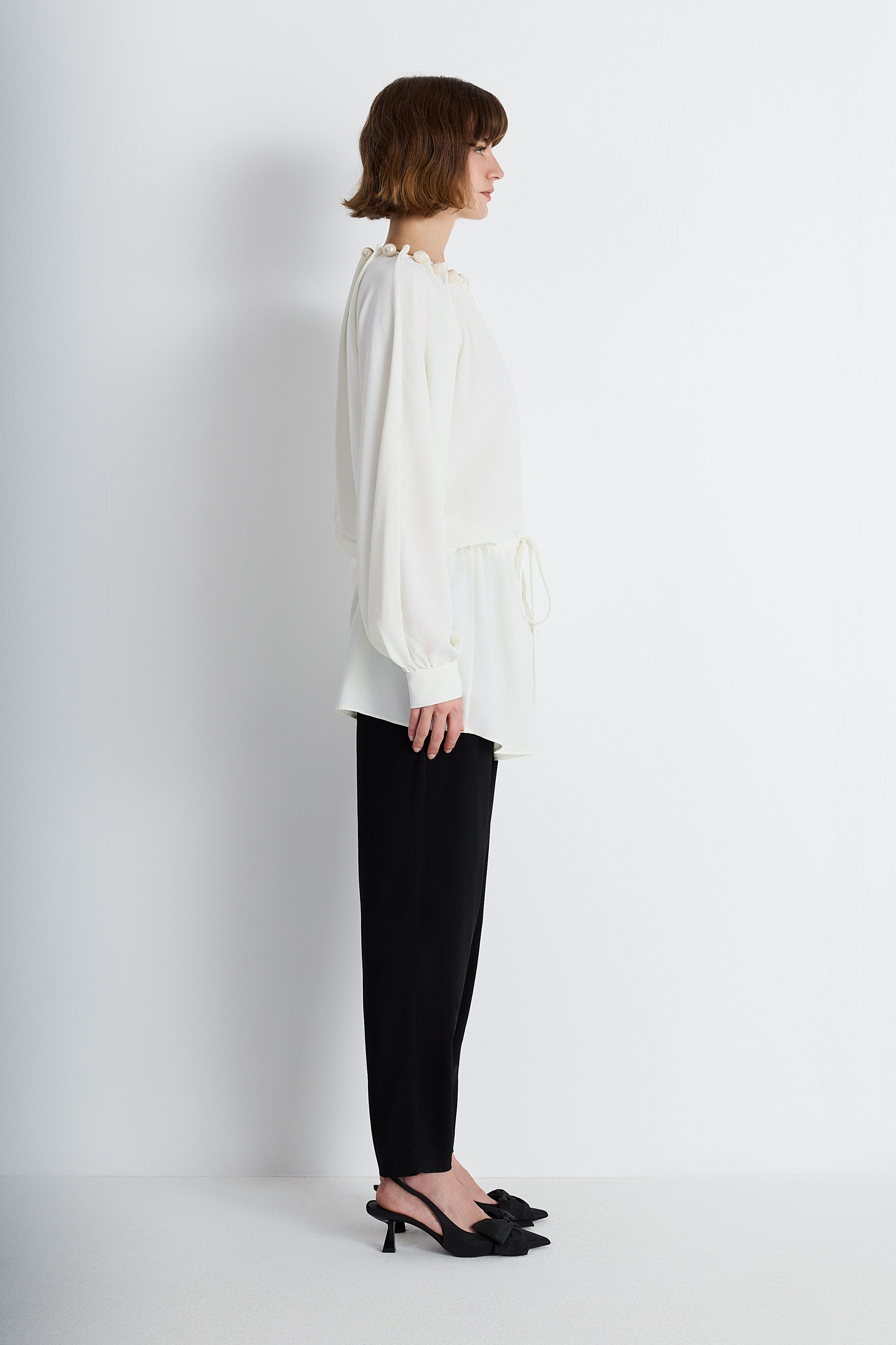 Nean Slim Tailored Trouser Black