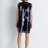 Nean Sequin Mini Dress Navy