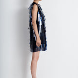 Nean Sequin Mini Dress Navy