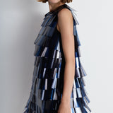 Nean Sequin Mini Dress Navy