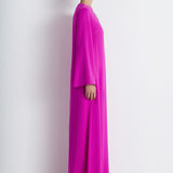 Nean Bow-Embellished Maxi Dress Fuchsia