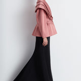 Nean Sculptural Collar Jacket Light Pink