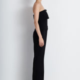 Nean Strapless Bow-Embellished Top Black