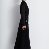 Nean Embellished Pocket A-Line Skirt Black