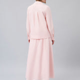 Embellished-Yoke Relaxed Shirt