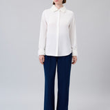 Textured-Detail Classic Shirt