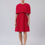 Cropped Structured Cape