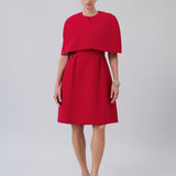 Cropped Structured Cape