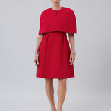 Cropped Structured Cape