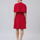 Cropped Structured Cape