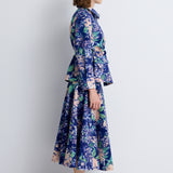 Nean Floral Printed Jacket Multi Color