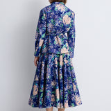 Nean Floral Printed Jacket Multi Color