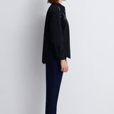 Nean Slim Tailored Trousers Navy