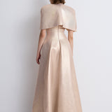 Nean Rose Gold Bolero Cape  Rose Gold