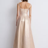 Nean Rose Gold Evening Gown Rose Gold