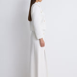 Nean Tailored Maxi Skirt
 Ecru